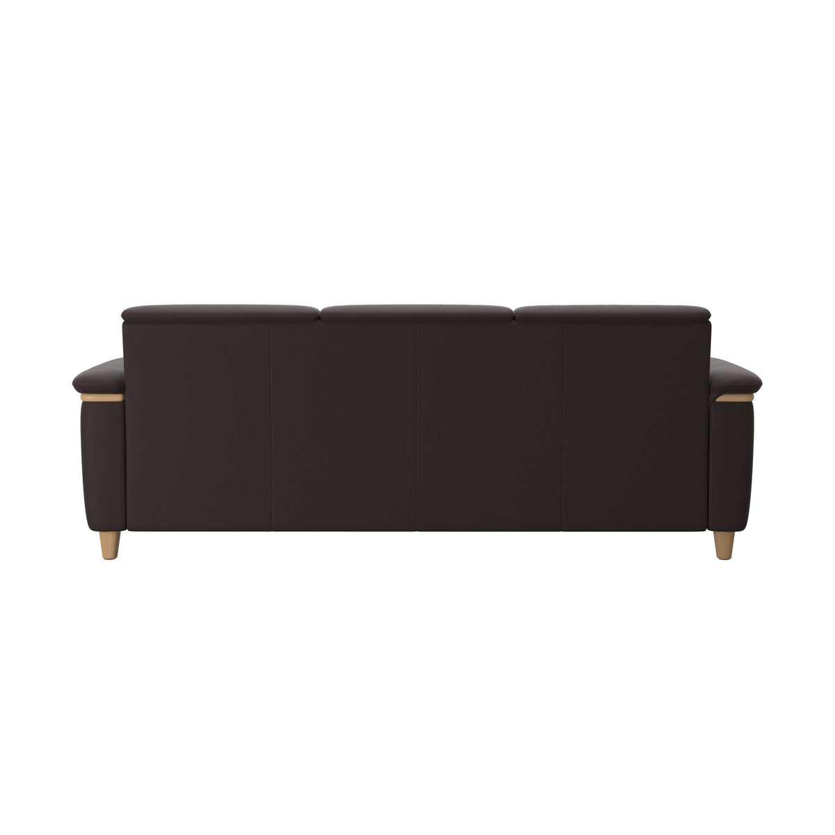Flora 3-Seater - Paloma Chocolate - Oak