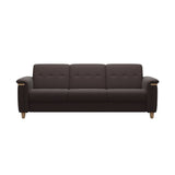 Flora 3-Seater - Paloma Chocolate - Oak