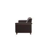 Flora 3-Seater - Paloma Chocolate - Walnut