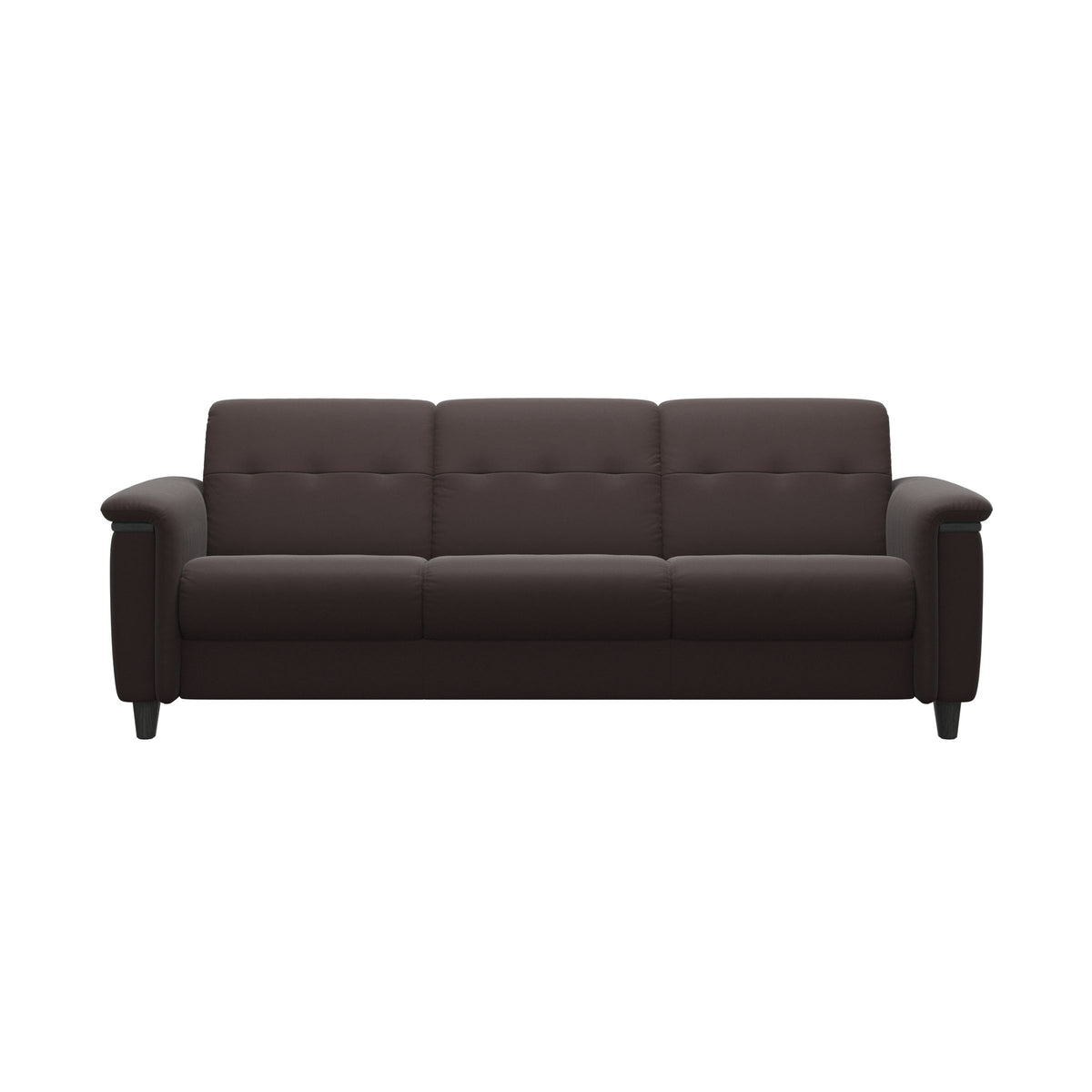 Flora 3-Seater - Paloma Chocolate - Grey