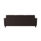Flora 3-Seater - Paloma Chocolate - Wenge