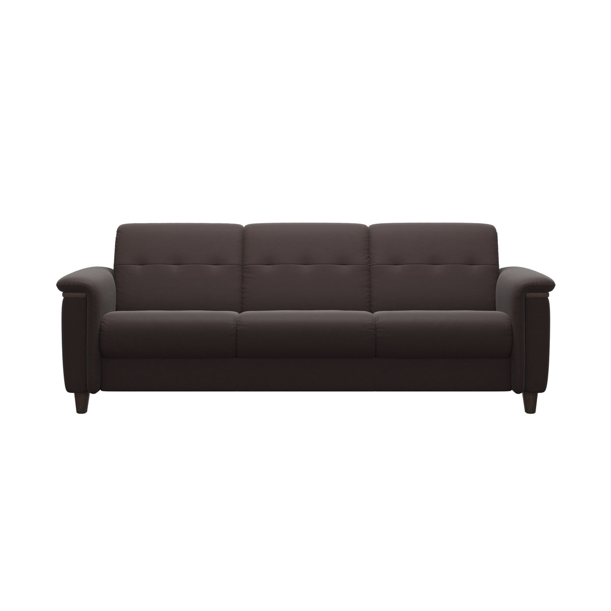 Flora 3-Seater - Paloma Chocolate - Wenge