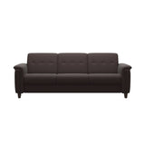 Flora 3-Seater - Paloma Chocolate - Wenge