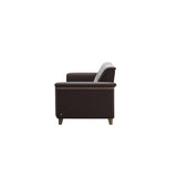 Flora 3-Seater - Paloma Chocolate - Smoked Oak