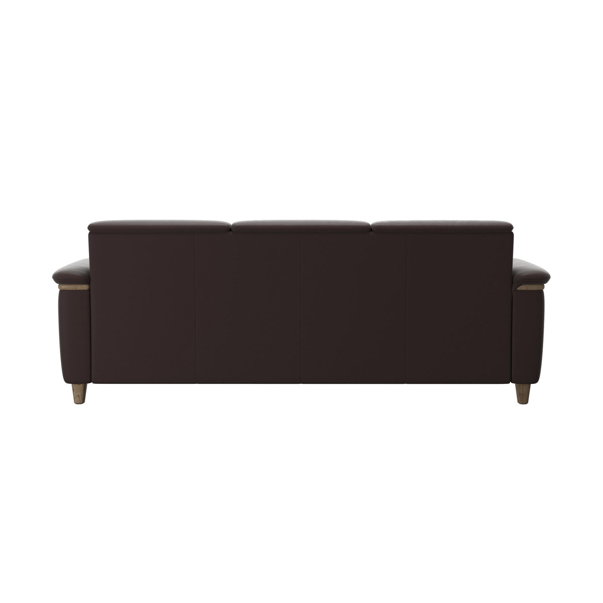 Flora 3-Seater - Paloma Chocolate - Smoked Oak