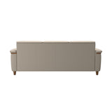 Flora 3-Seater - Paloma Fog - Teak