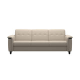Flora 3-Seater - Paloma Fog - Black