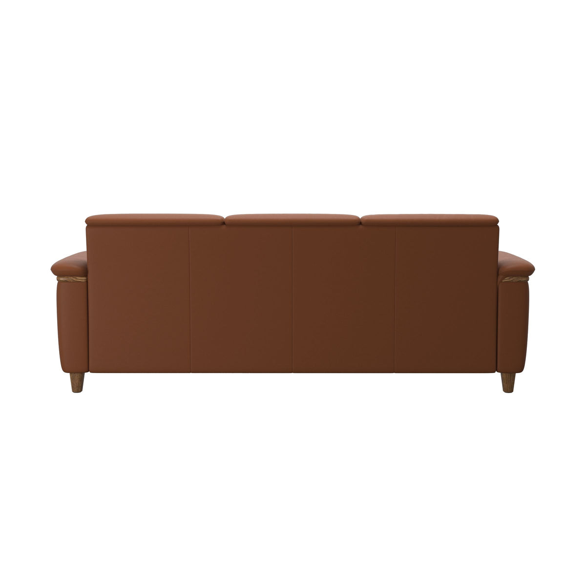 Flora 3-Seater - Paloma New Cognac - Teak
