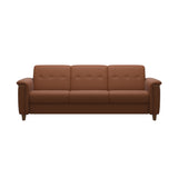 Flora 3-Seater - Paloma New Cognac - Teak