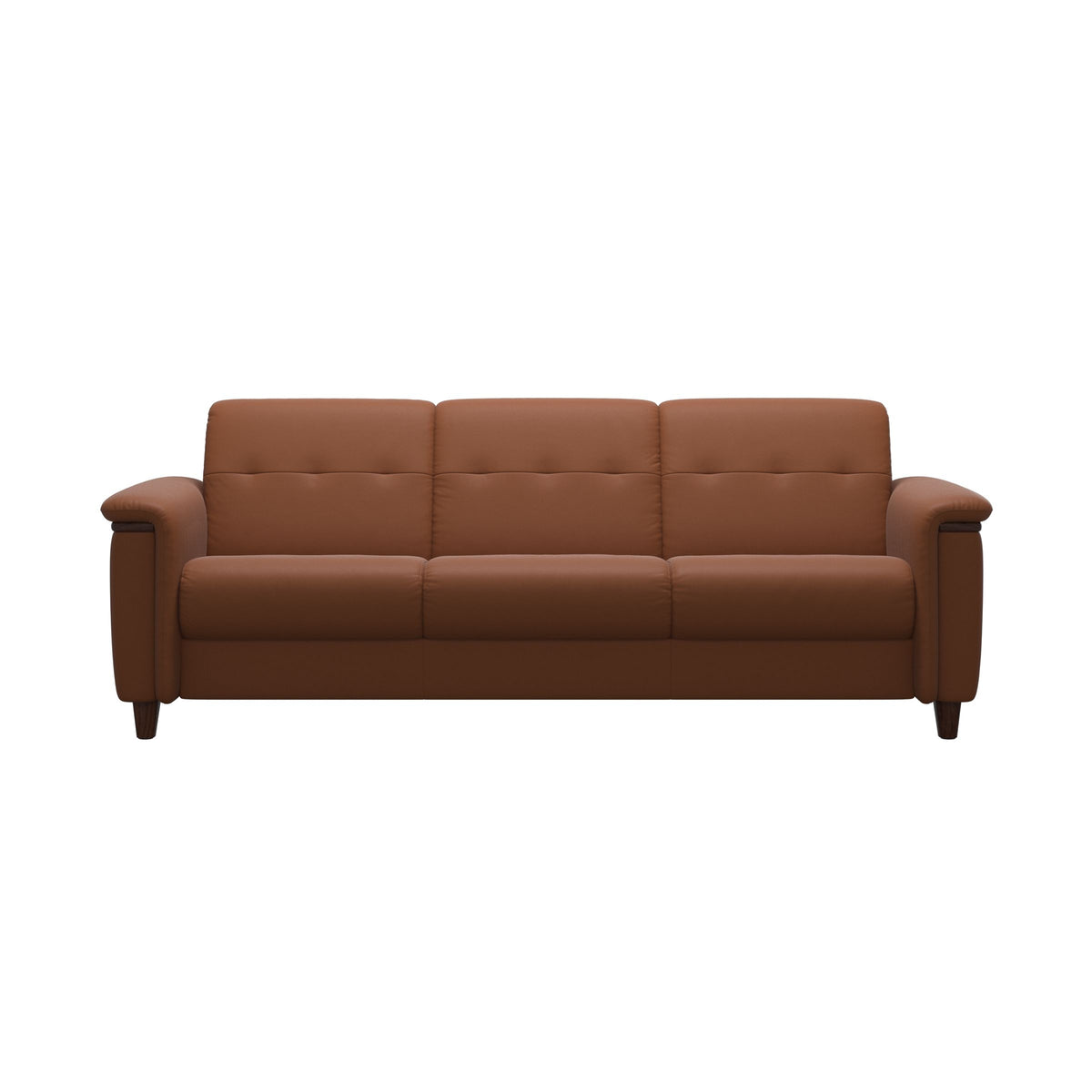 Flora 3-Seater - Paloma New Cognac - Brown