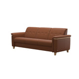 Flora 3-Seater - Paloma New Cognac - Oak