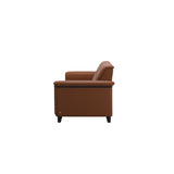 Flora 3-Seater - Paloma New Cognac - Black