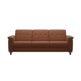 Flora 3-Seater - Paloma New Cognac - Walnut