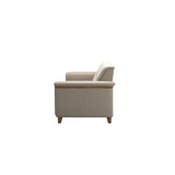 Flora 3-Seater - Paloma Mushroom - Teak