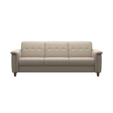 Flora 3-Seater - Paloma Mushroom - Teak