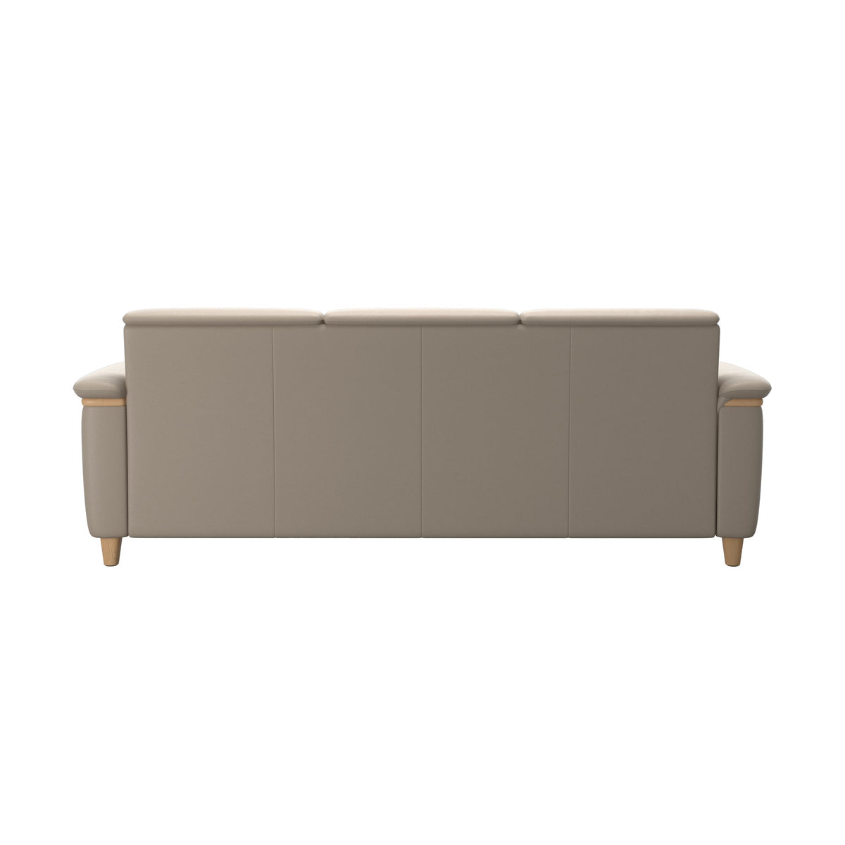 Flora 3-Seater - Paloma Mushroom - Oak