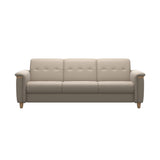 Flora 3-Seater - Paloma Mushroom - Oak
