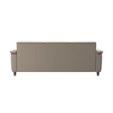 Flora 3-Seater - Paloma Mushroom - Walnut