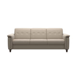 Flora 3-Seater - Paloma Mushroom - Wenge
