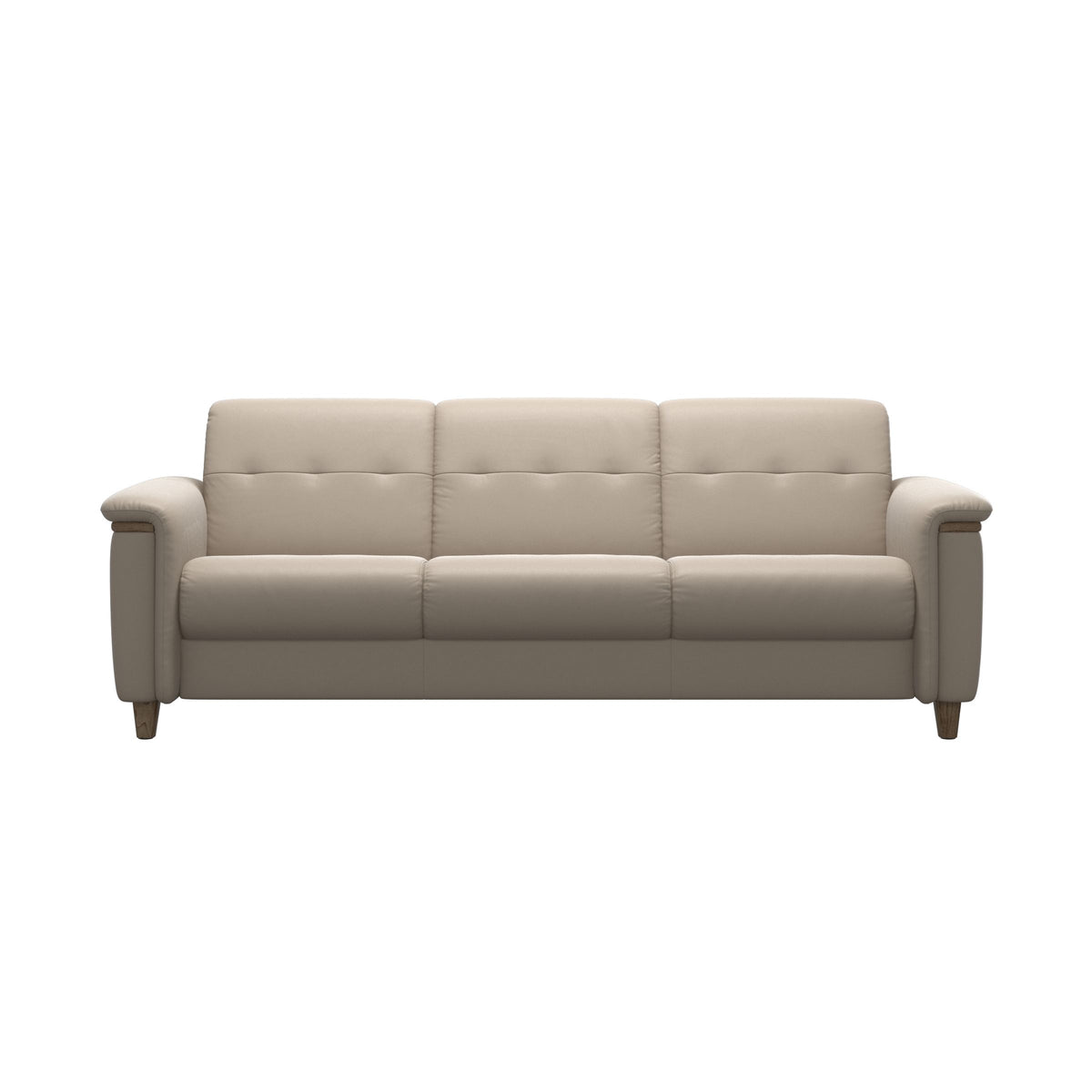 Flora 3-Seater - Paloma Mushroom - Smoked Oak