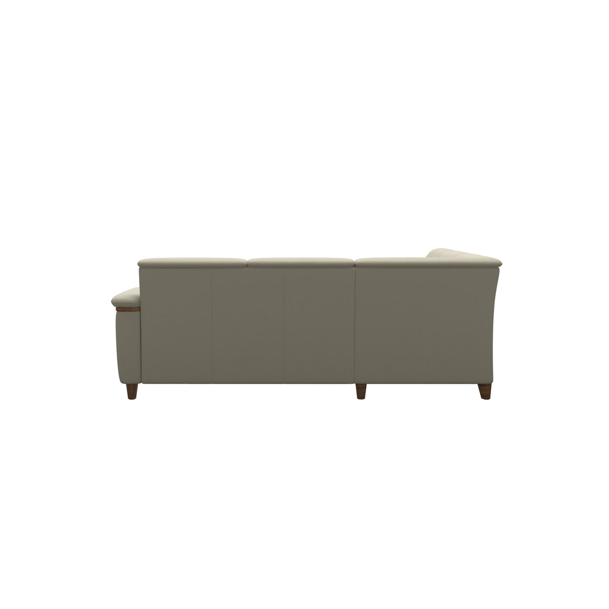 Flora C22 Corner - Paloma Light Grey - Teak