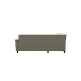 Flora C22 Corner - Paloma Light Grey - Wenge