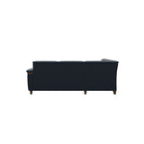 Flora C22 Corner - Paloma Oxford Blue - Teak