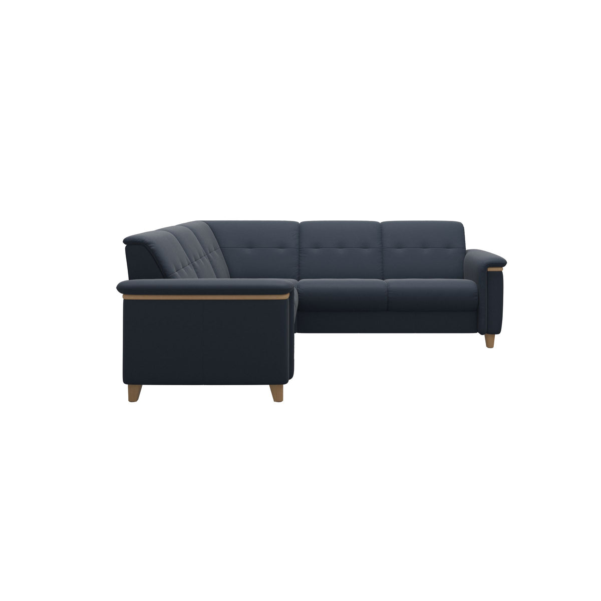 Flora C22 Corner - Paloma Oxford Blue - Oak