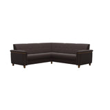 Flora C22 Corner - Paloma Chocolate - Teak