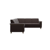 Flora C22 Corner - Paloma Chocolate - Smoked Oak