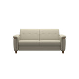 Flora 2.5-Seater - Paloma Light Grey - Teak
