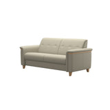 Flora 2.5-Seater - Paloma Light Grey - Oak