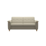 Flora 2.5-Seater - Paloma Light Grey - Oak