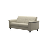 Flora 2.5-Seater - Paloma Light Grey - Black