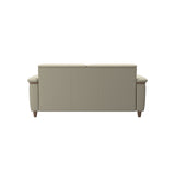 Flora 2.5-Seater - Paloma Light Grey - Walnut