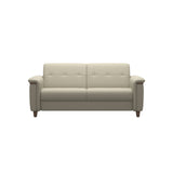 Flora 2.5-Seater - Paloma Light Grey - Walnut