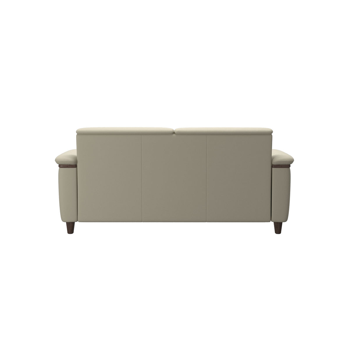 Flora 2.5-Seater - Paloma Light Grey - Wenge