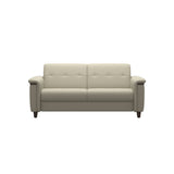 Flora 2.5-Seater - Paloma Light Grey - Wenge