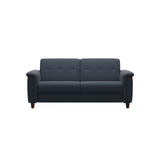 Flora 2.5-Seater - Paloma Oxford Blue - Brown