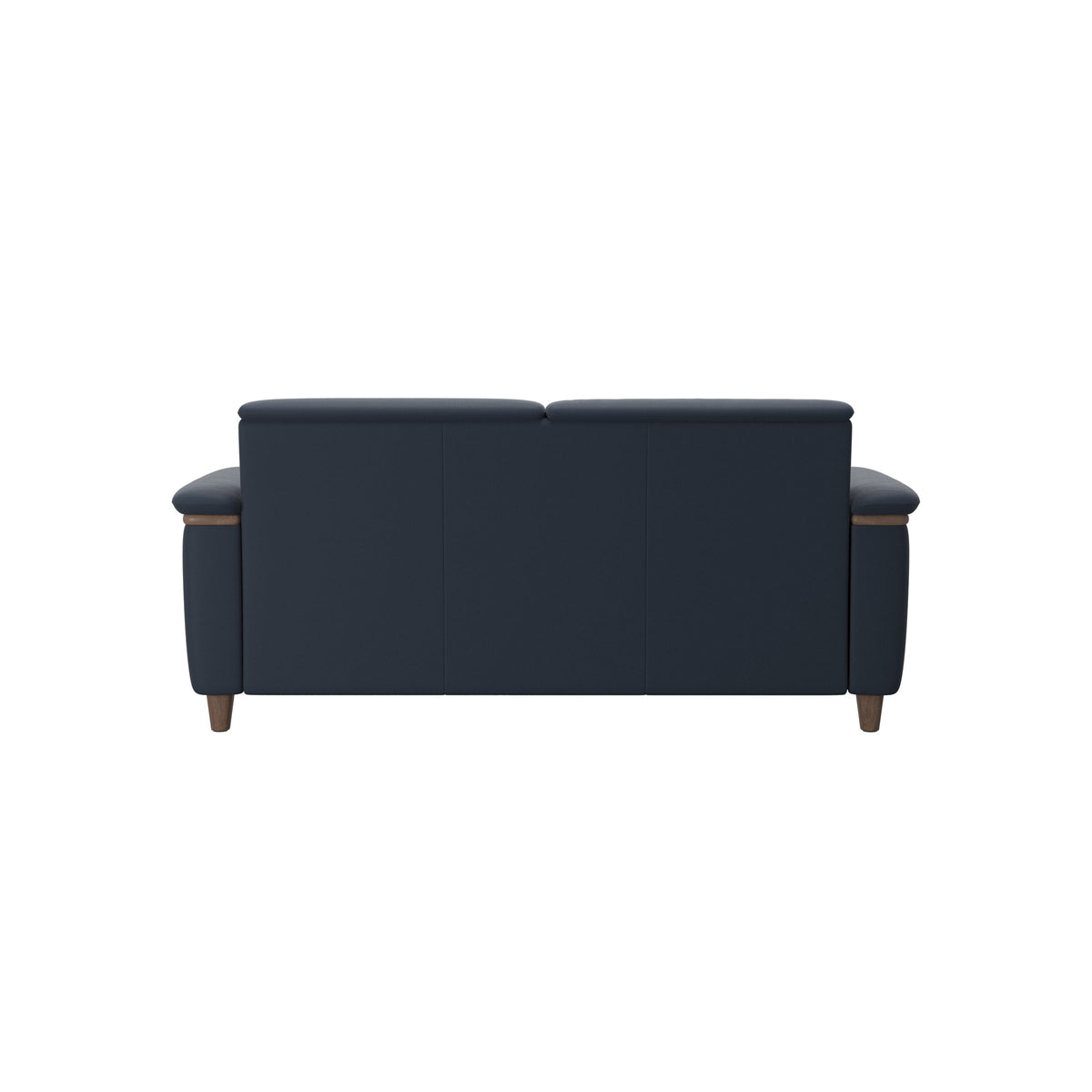 Flora 2.5-Seater - Paloma Oxford Blue - Walnut