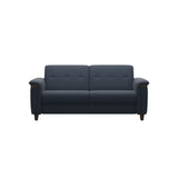 Flora 2.5-Seater - Paloma Oxford Blue - Wenge