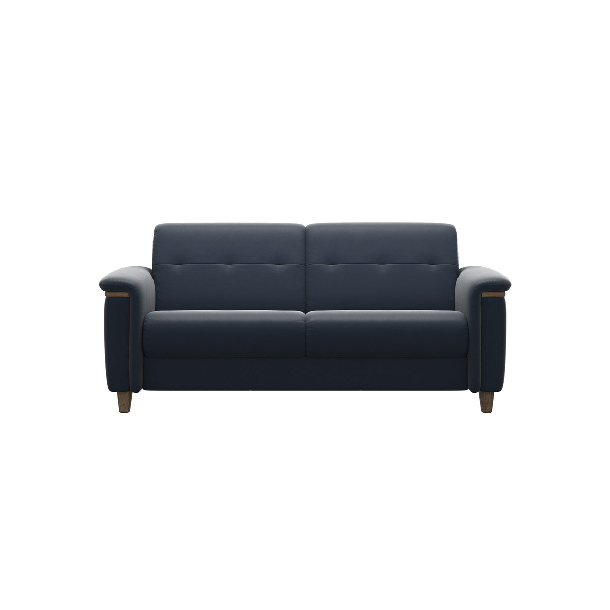 Flora 2.5-Seater - Paloma Oxford Blue - Smoked Oak