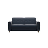 Flora 2.5-Seater - Paloma Oxford Blue - Smoked Oak
