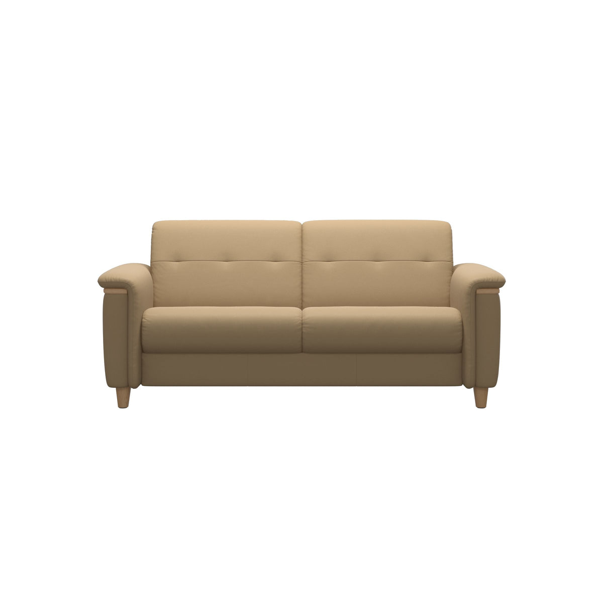 Flora 2.5-Seater - Paloma Sand - Oak
