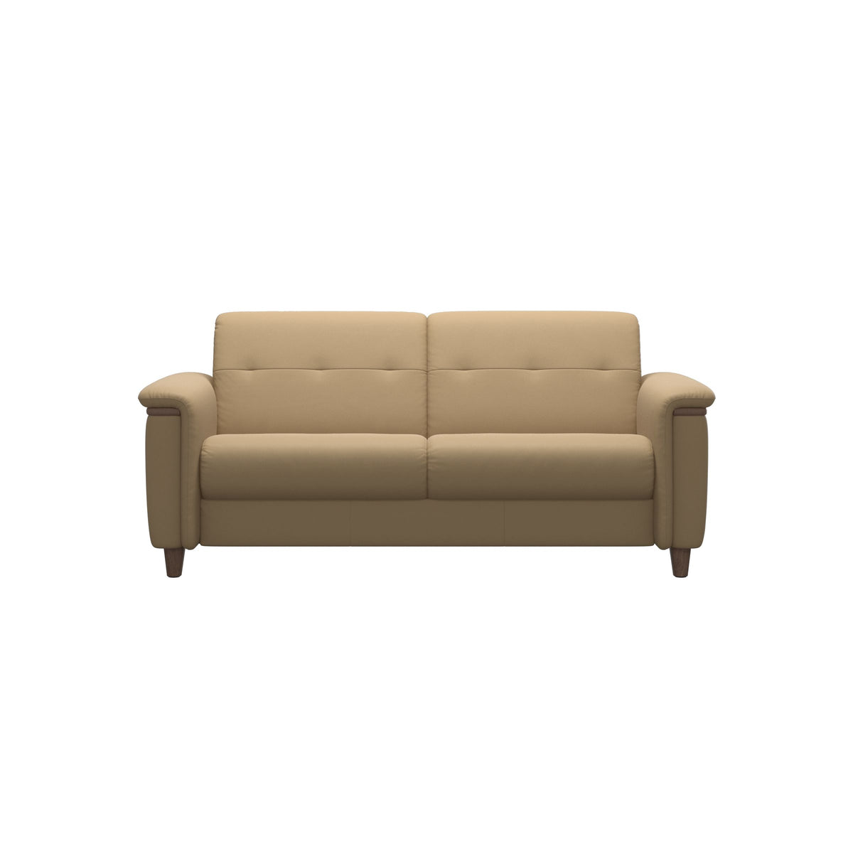 Flora 2.5-Seater - Paloma Sand - Walnut