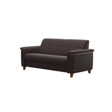 Flora 2.5-Seater - Paloma Chocolate - Teak