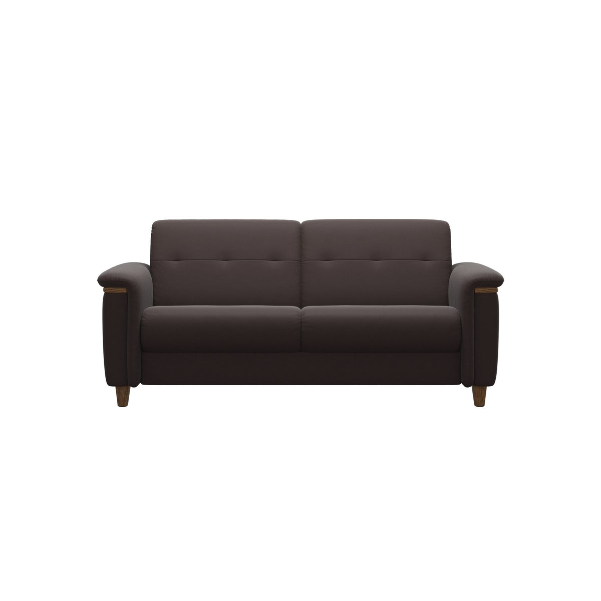 Flora 2.5-Seater - Paloma Chocolate - Teak