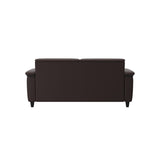 Flora 2.5-Seater - Paloma Chocolate - Black