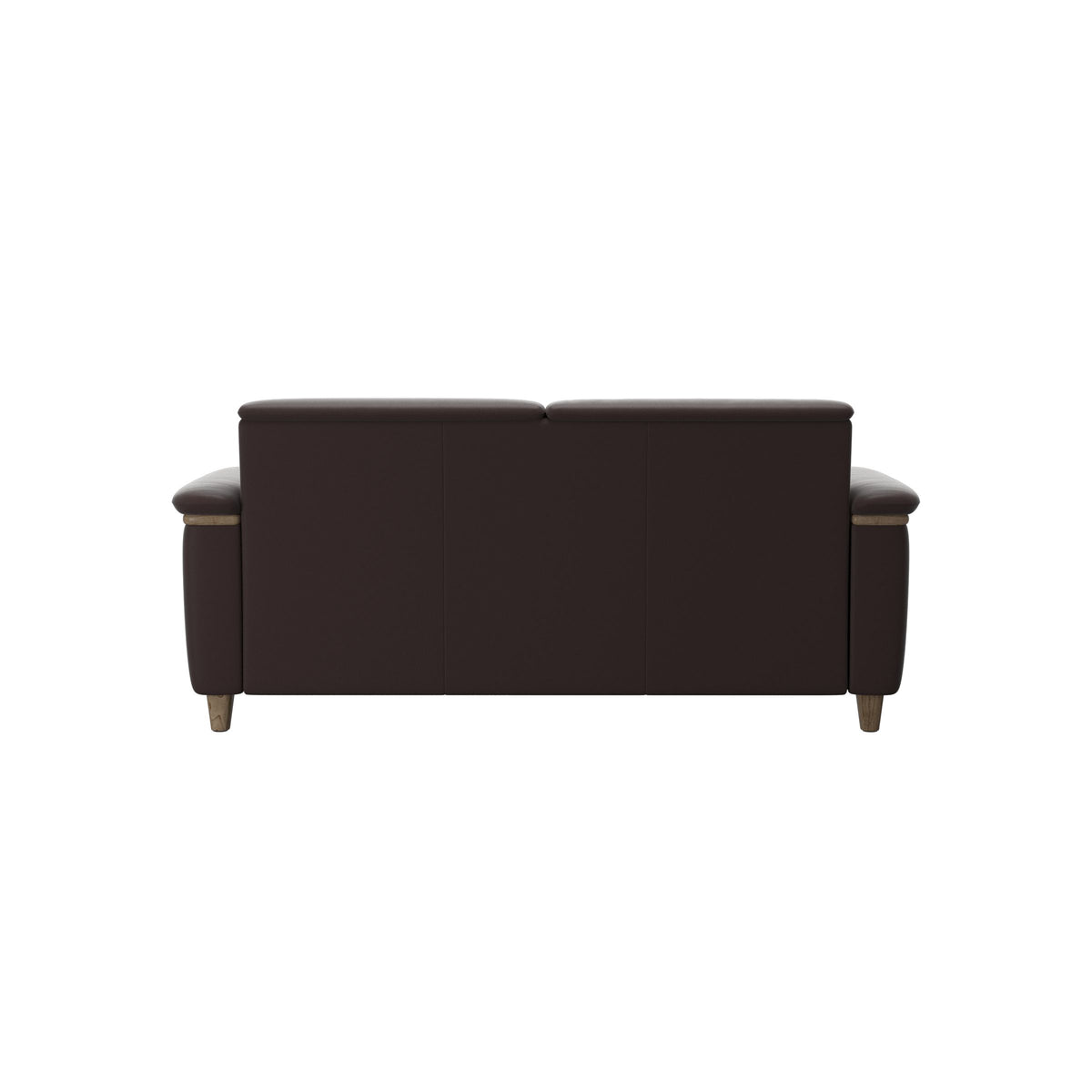 Flora 2.5-Seater - Paloma Chocolate - Smoked Oak