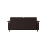 Flora 2.5-Seater - Paloma Chocolate - Smoked Oak
